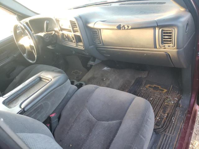 1GCEC19V67Z206074 - 2007 CHEVROLET SILVERADO C1500 CLASSIC Bordo foto 8