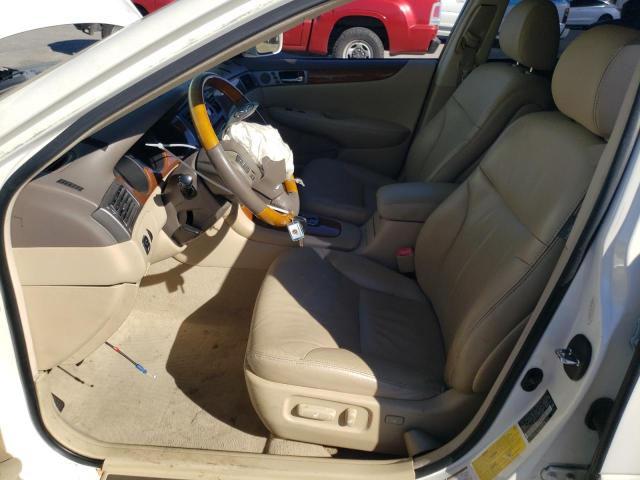 JTHBA30G165153842 - 2006 LEXUS ES 330 WHITE photo 7