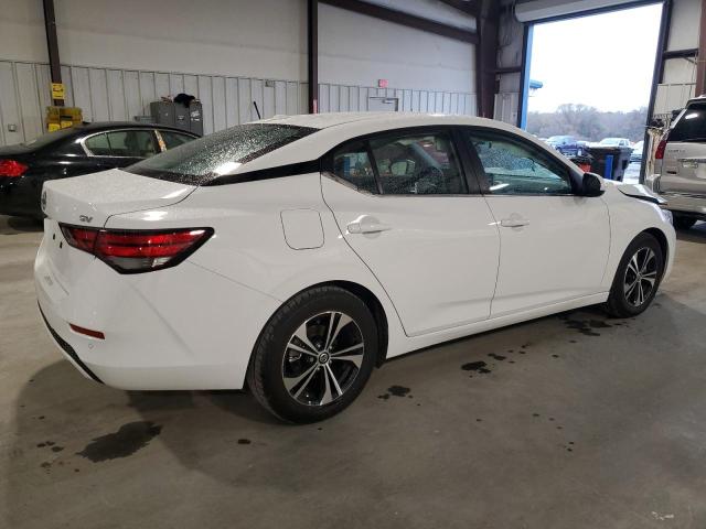 3N1AB8CV8NY318498 - 2022 NISSAN SENTRA SV WHITE photo 3