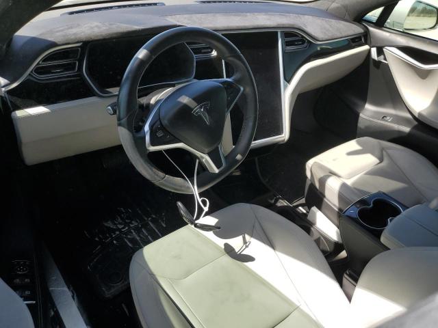 5YJSA1E28FF112481 - 2015 TESLA MODEL S SILVER photo 8