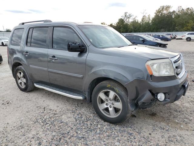 5FNYF3H69BB013846 - 2011 HONDA PILOT EXL GRAY photo 4