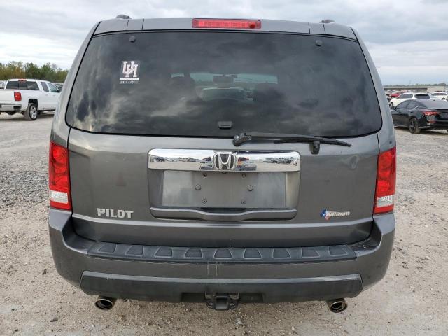 5FNYF3H69BB013846 - 2011 HONDA PILOT EXL GRAY photo 6