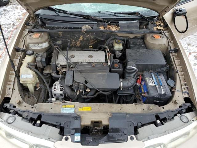 1G3NL52T11C261669 - 2001 OLDSMOBILE ALERO GL GOLD photo 11