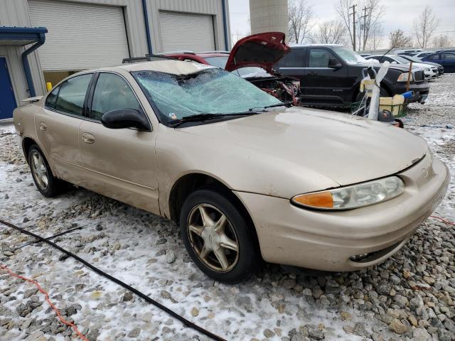 1G3NL52T11C261669 - 2001 OLDSMOBILE ALERO GL GOLD photo 4