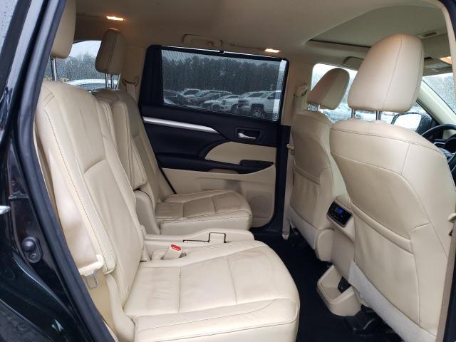 5TDKKRFH4GS120556 - 2016 TOYOTA HIGHLANDER XLE BLACK photo 11