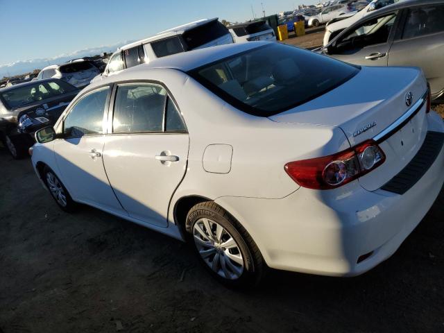 5YFBU4EE3CP048983 - 2012 TOYOTA COROLLA BASE WHITE photo 2