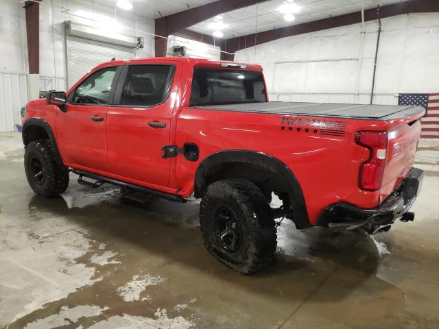 1GCPYCEF7MZ253565 - 2021 CHEVROLET 1500 K1500 TRAIL BOSS CUSTOM RED photo 2