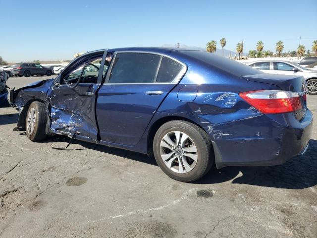 1HGCR2F33DA192063 - 2013 HONDA ACCORD LX BLUE photo 2