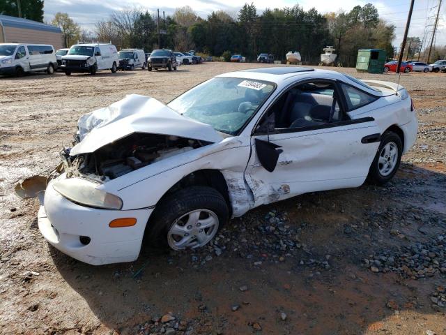 4A3AK34Y9SE080823 - 1995 MITSUBISHI ECLIPSE RS WHITE photo 1