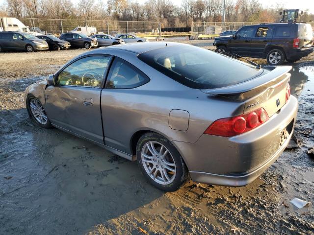 JH4DC548X6S014859 - 2006 ACURA RSX GRAY photo 2