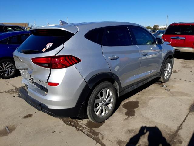 KM8J23A48KU008713 - 2019 HYUNDAI TUCSON SE SILVER photo 3