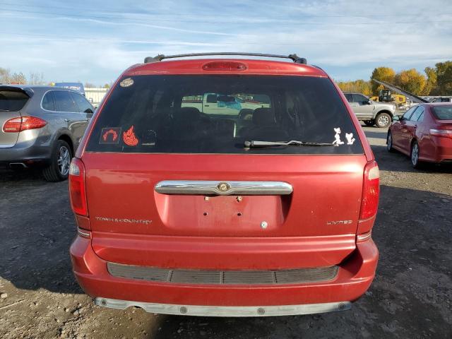 2A8GP64L36R740165 - 2006 CHRYSLER TOWN & COU LIMITED RED photo 6