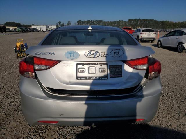 5NPDH4AE4DH322323 - 2013 HYUNDAI ELANTRA GLS GRAY photo 6