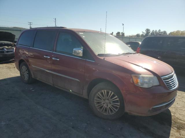 2C4RC1CG2ER201442 - 2014 CHRYSLER TOWN & COU TOURING L RED photo 4