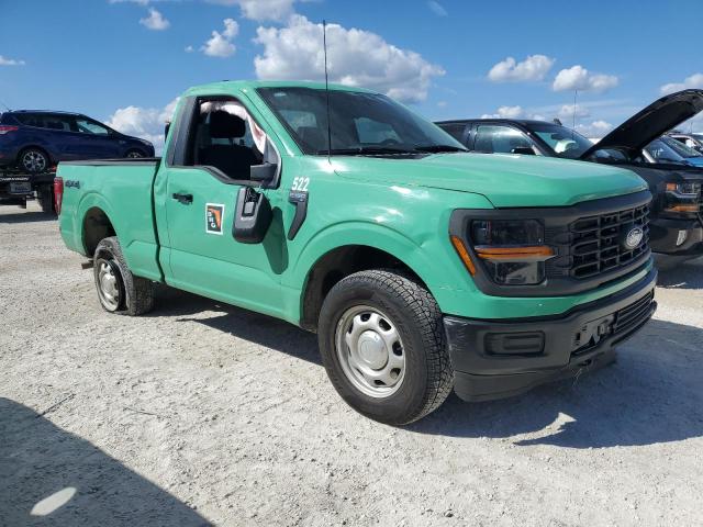 1FTMF1L50RKD62327 - 2024 FORD F150 XL GREEN photo 4