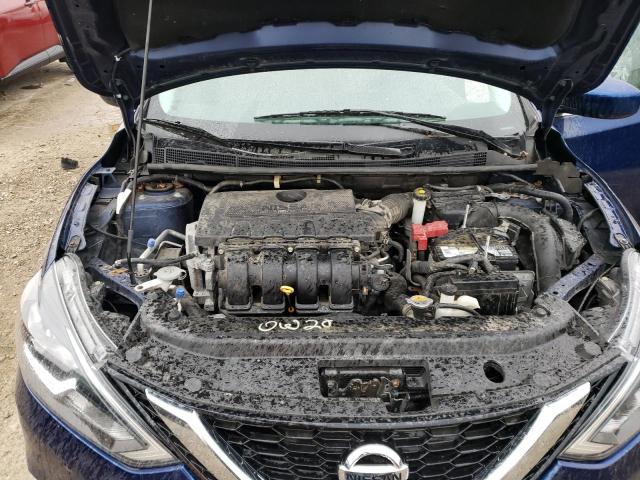 3N1AB7APXGY237777 - 2016 NISSAN SENTRA S BLUE photo 11