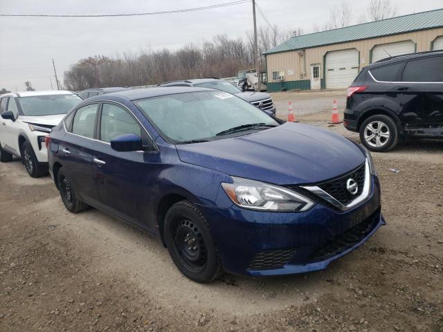 3N1AB7APXGY237777 - 2016 NISSAN SENTRA S BLUE photo 4