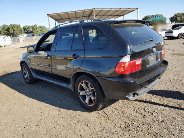 5UXFA13555LY14136 - 2005 BMW X5 3.0I BLACK photo 2