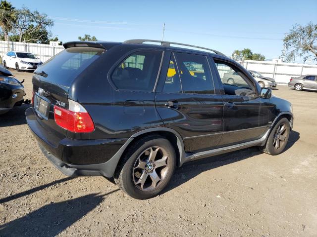 5UXFA13555LY14136 - 2005 BMW X5 3.0I BLACK photo 3