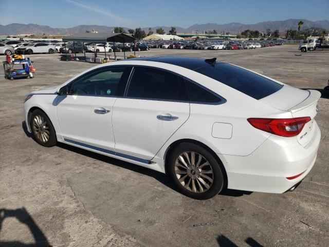 5NPE34AF2FH049686 - 2015 HYUNDAI SONATA SPORT WHITE photo 2