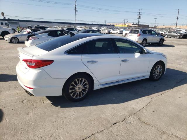 5NPE34AF2FH049686 - 2015 HYUNDAI SONATA SPORT WHITE photo 3