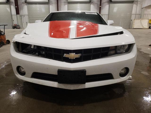 2G1FC1E3XC9196395 - 2012 CHEVROLET CAMARO LT WHITE photo 5