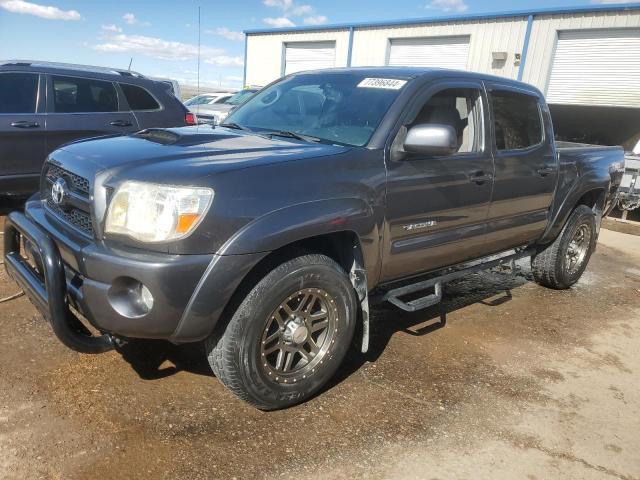3TMJU4GN8BM123983 - 2011 TOYOTA TACOMA DOUBLE CAB PRERUNNER CHARCOAL photo 1
