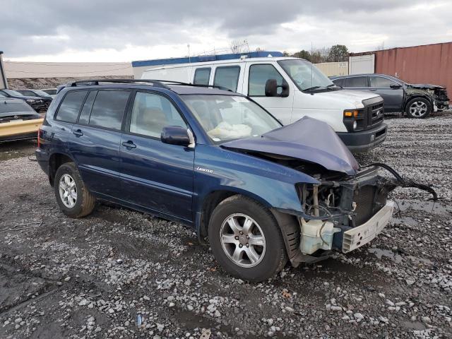 JTEGF21A420066503 - 2002 TOYOTA HIGHLANDER LIMITED BLUE photo 4