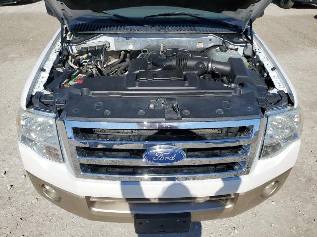 1FMJK1H59BEF57253 - 2011 FORD EXPEDITION EL XLT WHITE photo 12