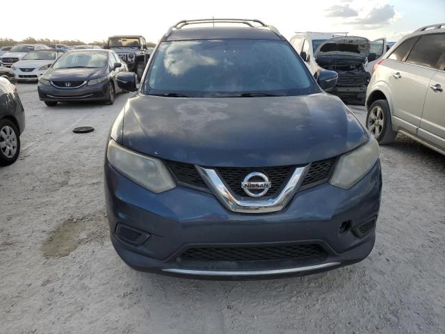 KNMAT2MT5FP551973 - 2015 NISSAN ROGUE S GRAY photo 5