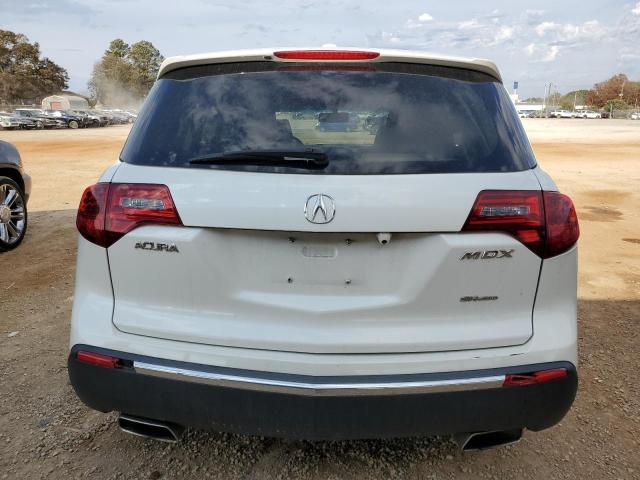 2HNYD2H25BH501564 - 2011 ACURA MDX WHITE photo 6