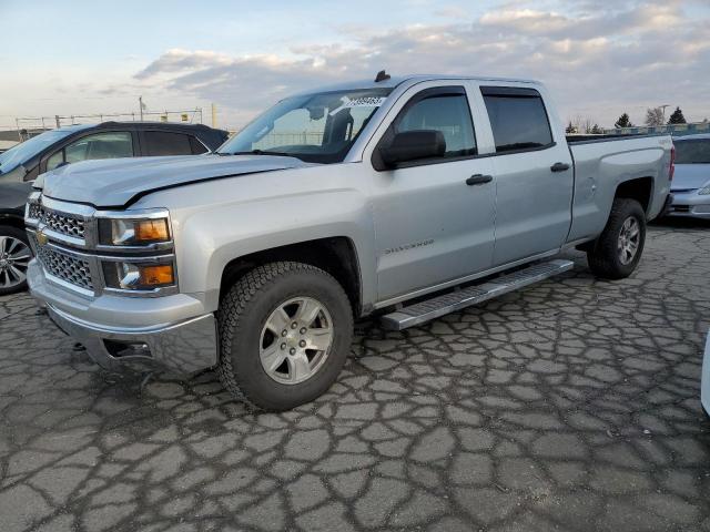 3GCUKREH8EG303917 - 2014 CHEVROLET SILVERADO K1500 LT SILVER photo 1