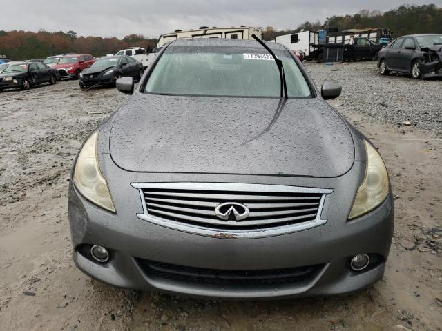 JN1CV6AP9AM401251 - 2010 INFINITI G37 BASE GRAY photo 5