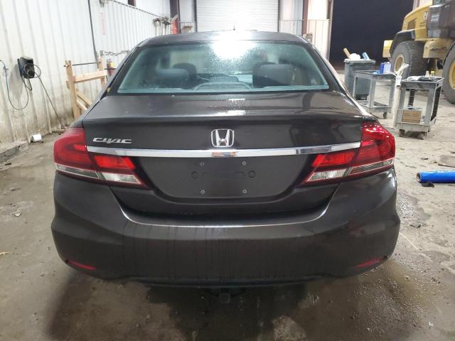 19XFB2F84DE249248 - 2013 HONDA CIVIC EX GRAY photo 6