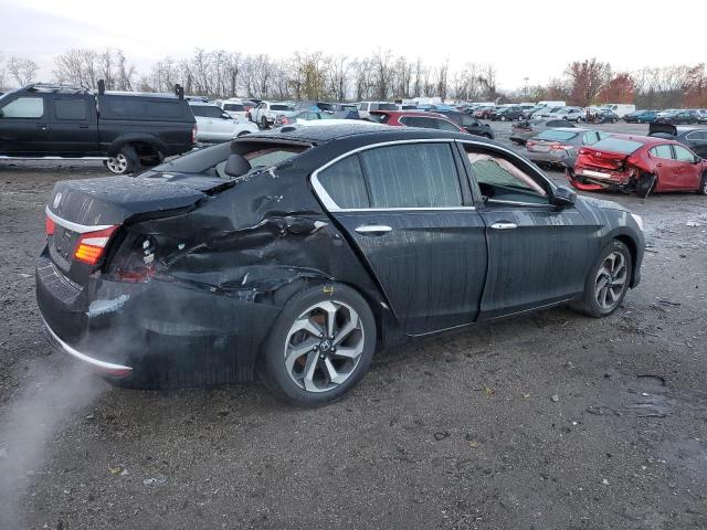 1HGCR2F8XHA161247 - 2017 HONDA ACCORD EXL BLACK photo 3