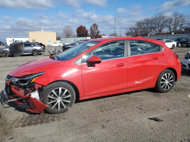 3G1BE6SM4HS520406 - 2017 CHEVROLET CRUZE LT RED photo 1