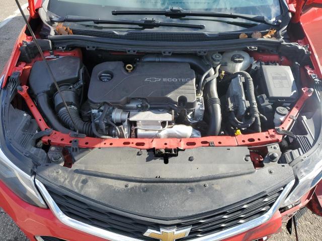 3G1BE6SM4HS520406 - 2017 CHEVROLET CRUZE LT RED photo 11