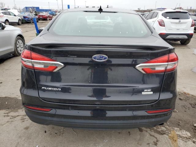 3FA6P0HD6LR145857 - 2020 FORD FUSION SE BLACK photo 6