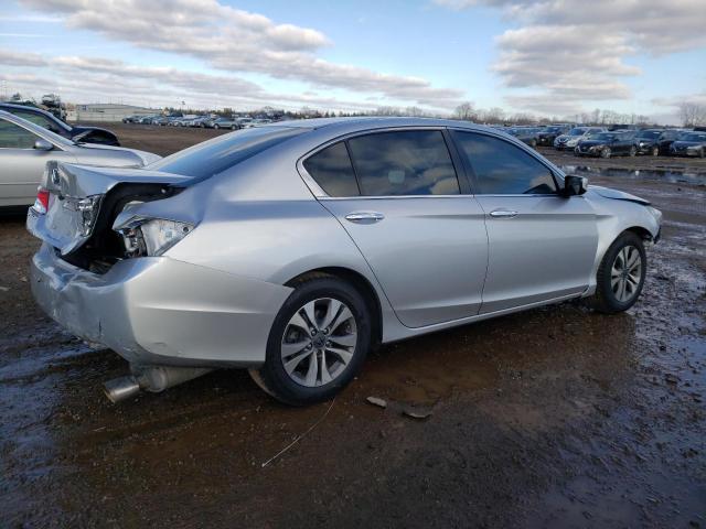 1HGCR2F30FA108235 - 2015 HONDA ACCORD LX GRAY photo 3