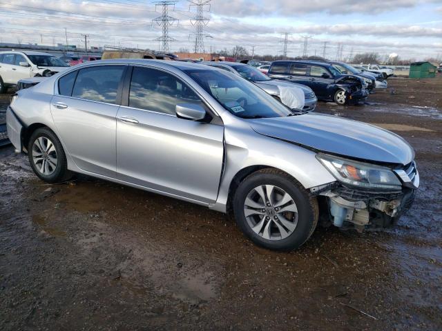 1HGCR2F30FA108235 - 2015 HONDA ACCORD LX GRAY photo 4