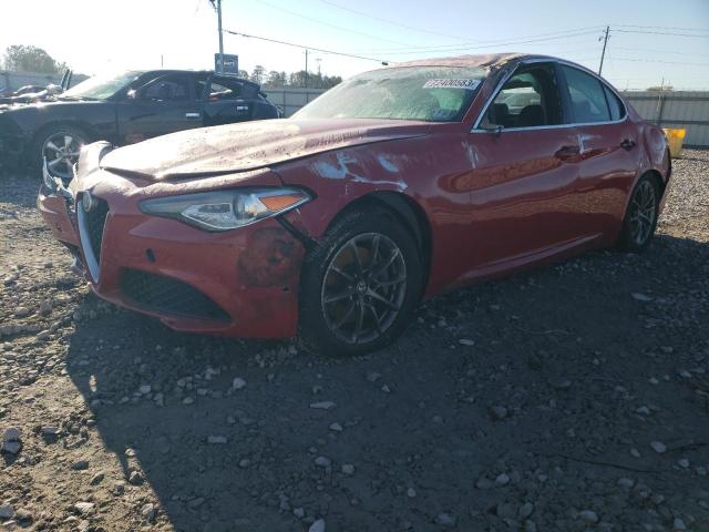 ZARFAEDNXJ7564523 - 2018 ALFA ROMEO GIULIA Q4 红色 照片 1