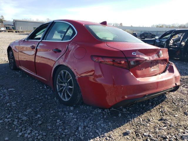 ZARFAEDNXJ7564523 - 2018 ALFA ROMEO GIULIA Q4 红色 照片 2