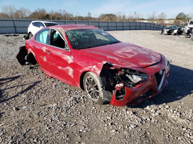 ZARFAEDNXJ7564523 - 2018 ALFA ROMEO GIULIA Q4 红色 照片 4