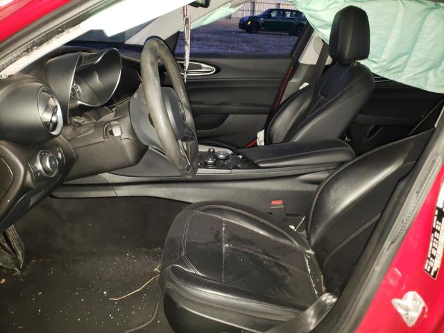 ZARFAEDNXJ7564523 - 2018 ALFA ROMEO GIULIA Q4 红色 照片 7