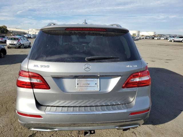 4JGDA5HB8DA174945 - 2013 MERCEDES-BENZ ML 350 4MATIC SILVER photo 6
