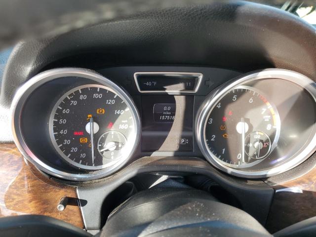 4JGDA5HB8DA174945 - 2013 MERCEDES-BENZ ML 350 4MATIC SILVER photo 9