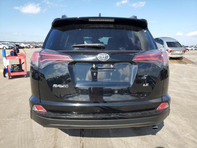 2T3ZFREV4JW454232 - 2018 TOYOTA RAV4 LE BLACK photo 6