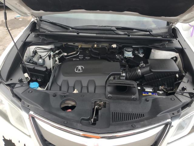 5J8TB3H39FL005861 - 2015 ACURA RDX WHITE photo 12