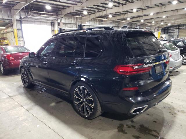 5UXCW2C51KL088135 - 2019 BMW X7 XDRIVE40I BLACK photo 2