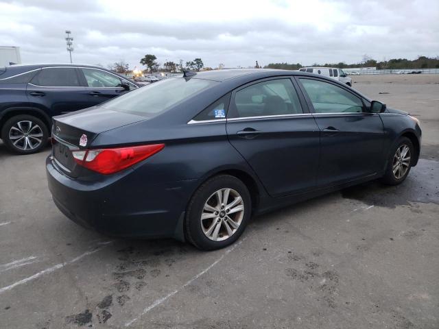 5NPEB4AC4CH424076 - 2012 HYUNDAI SONATA GLS BLUE photo 3